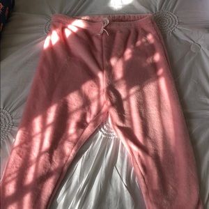 Light pink soft pants